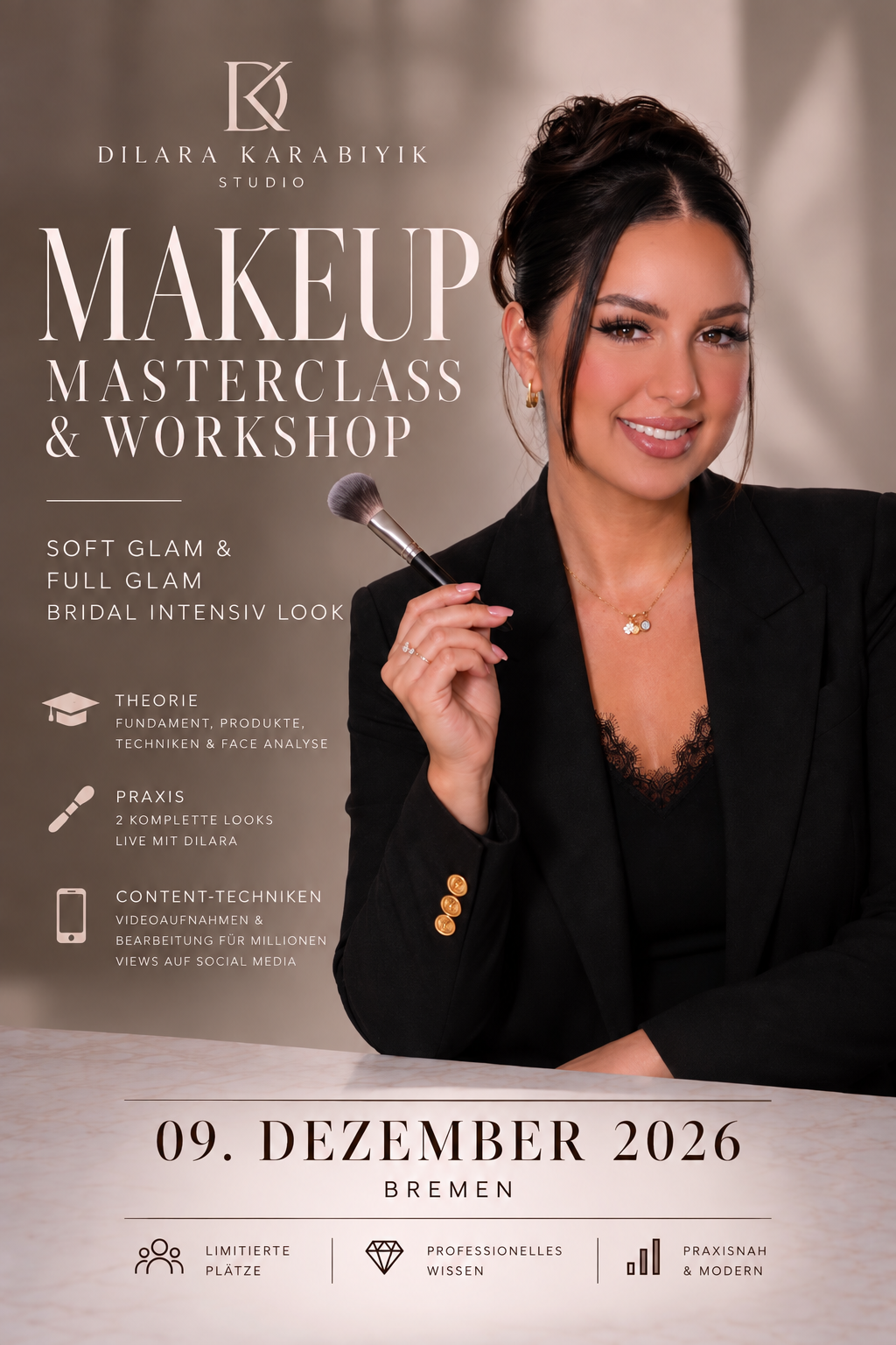 MAKE-UP WORKSHOP 09|12|2026 by Dilara Karabiyik